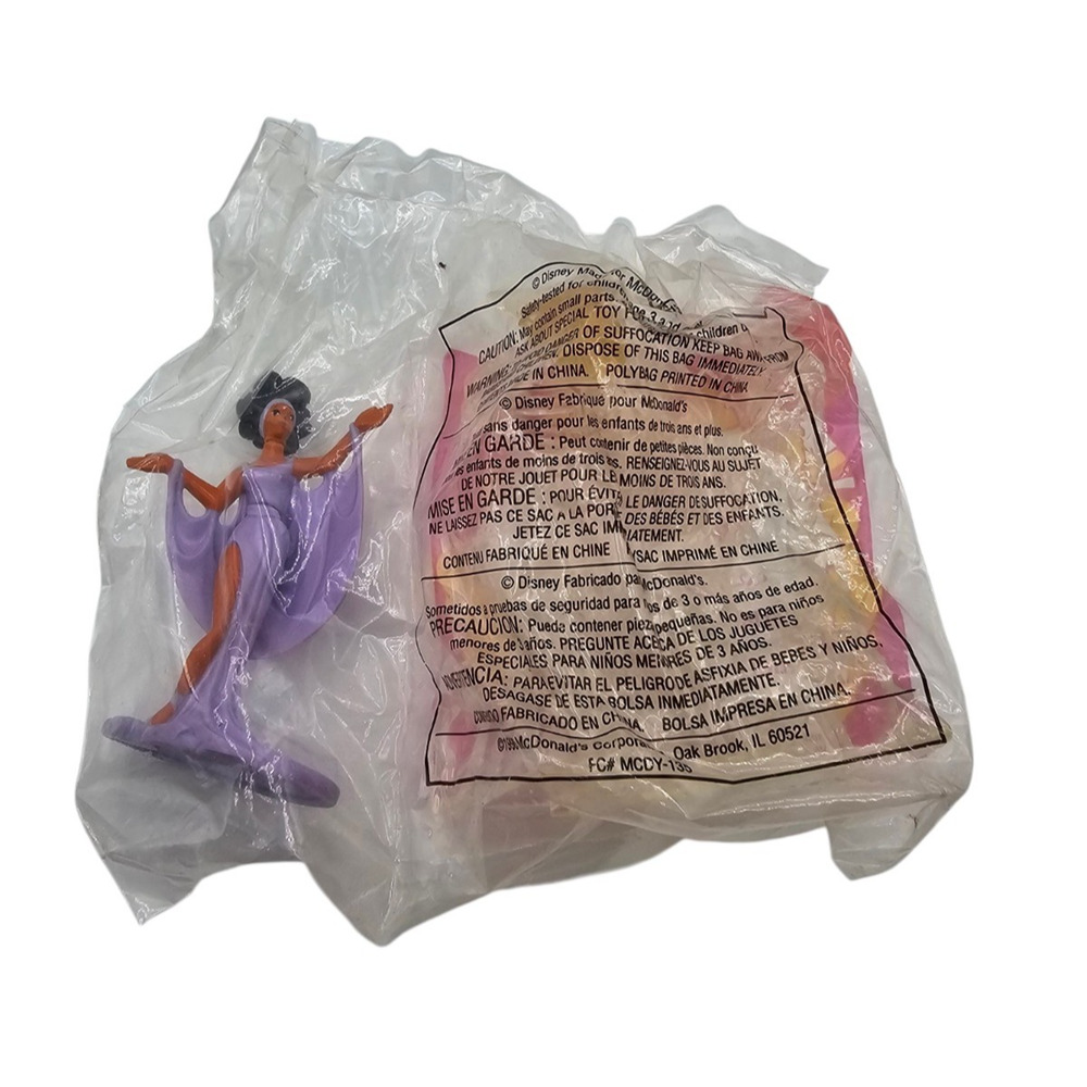 vintage 1996 McDonald's Disney's Hercules Happy Meal toy Muse Calliope